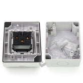 French Outdoor Exposed Waterproof And Rainproof Socket